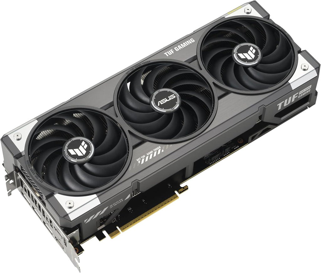 ASUS TUF GeForce RTX™ 5070 12GB GDDR7 OC Edition Graphics Card, NVIDIA, Desktop (PCIe® 5.0, HDMI®/DP 2.1, 3.125-Slot, Military-Grade Components, Protective PCB Coating, Axial-tech Fans)
