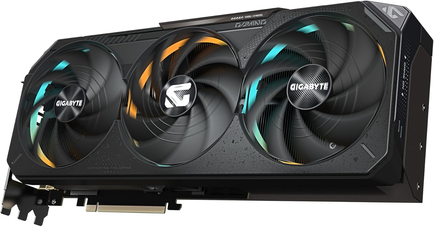 GIGABYTE GeForce RTX 5070 Ti Gaming OC 16G Graphics Card, 16GB 256-bit GDDR7, PCIe 5.0, WINDFORCE Cooling System, GV-N507TGAMING OC-16GD Video Card