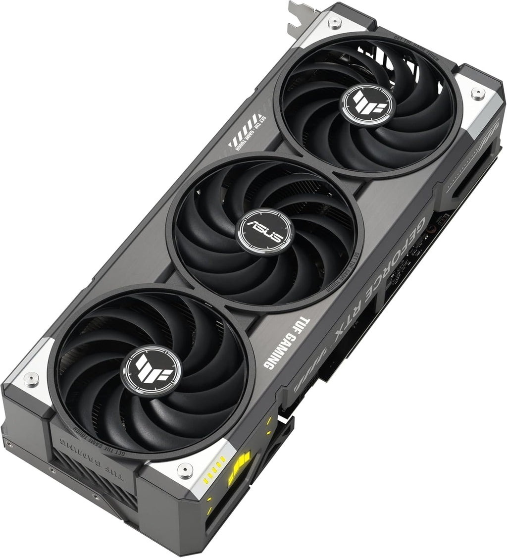 ASUS TUF GeForce RTX™ 5070 12GB GDDR7 OC Edition Graphics Card, NVIDIA, Desktop (PCIe® 5.0, HDMI®/DP 2.1, 3.125-Slot, Military-Grade Components, Protective PCB Coating, Axial-tech Fans)